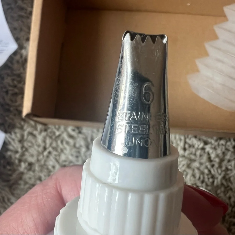 Pampered Chef Decorator Bottle Set Icing Frosting Baking P2